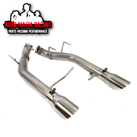 Mafia 3-Inch Ear Drum Delete Stainless Steel Axle-Back Exhaust (11-14 Mustang)