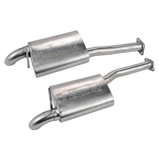 FP Performance Street Series Cat Back Axle Dump Kit (2.5-inch) 86-04 5.0/4.6 V8 Mustang